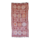 Vintage Pink Berber Rug - 330 x 162 cm