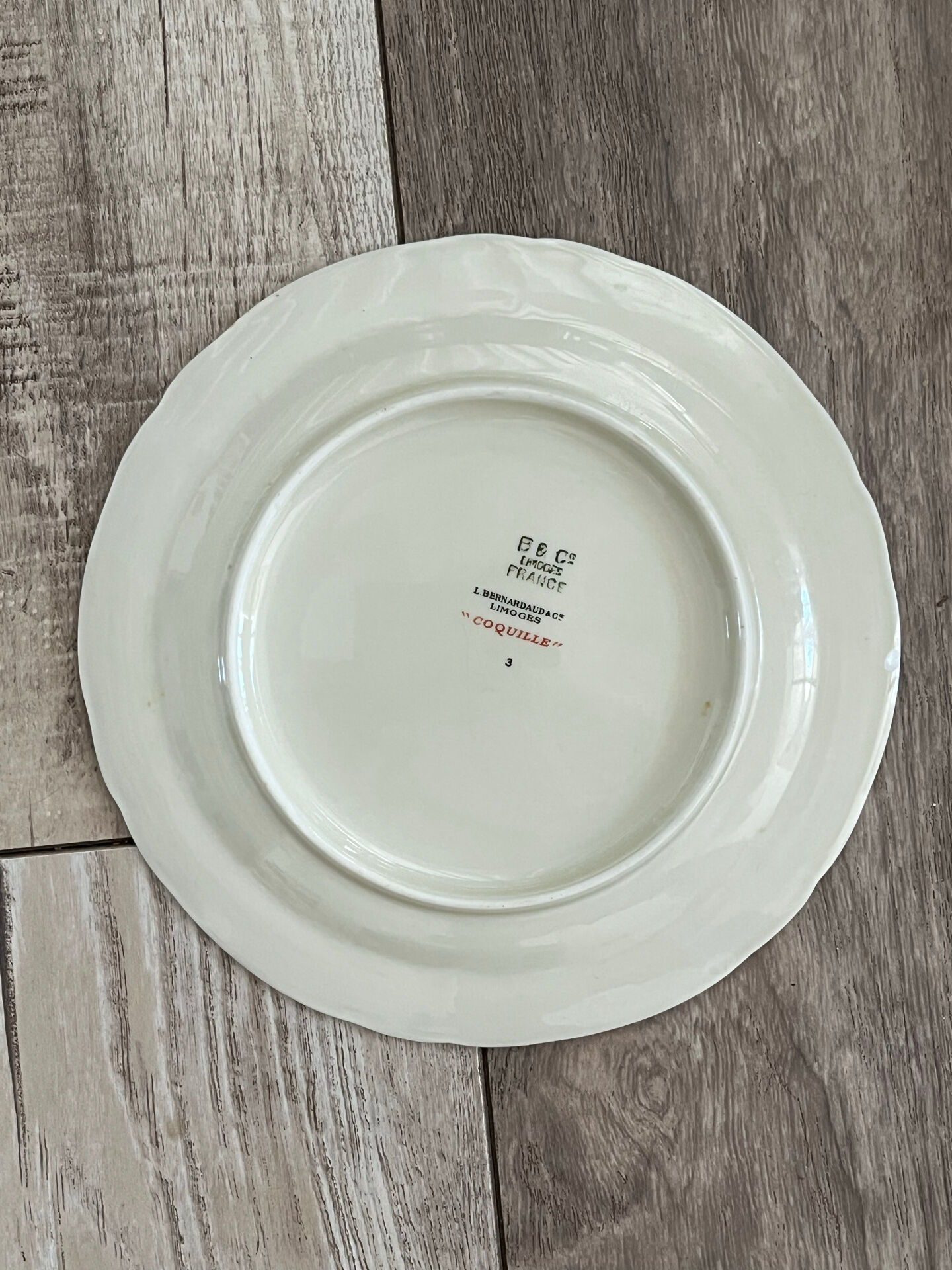 Bernardaux plates