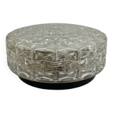 Glass ceiling light from the 60s