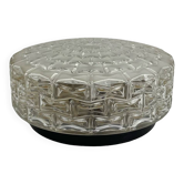Glass ceiling light from the 60s