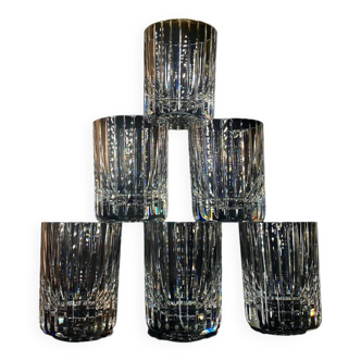 Harmonie baccarat 6 whiskey goblets