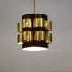 classic mid-century pendant lamp *** Werner Schou *** Coronell Elektro