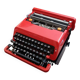 Valentine typewriter by Ettore Sottsass for Olivetti year 1969
