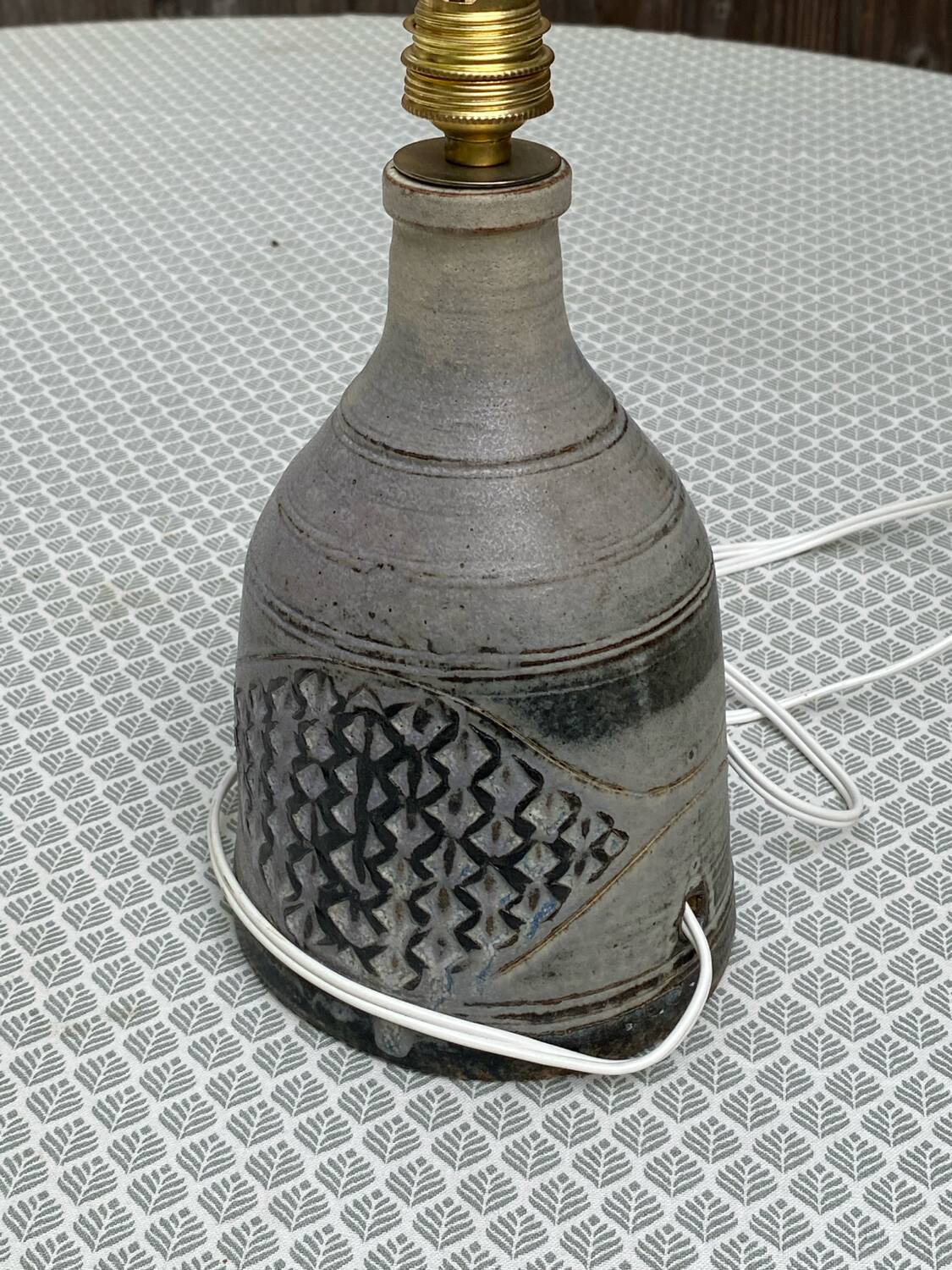 Vintage ceramic lamp from the 60s