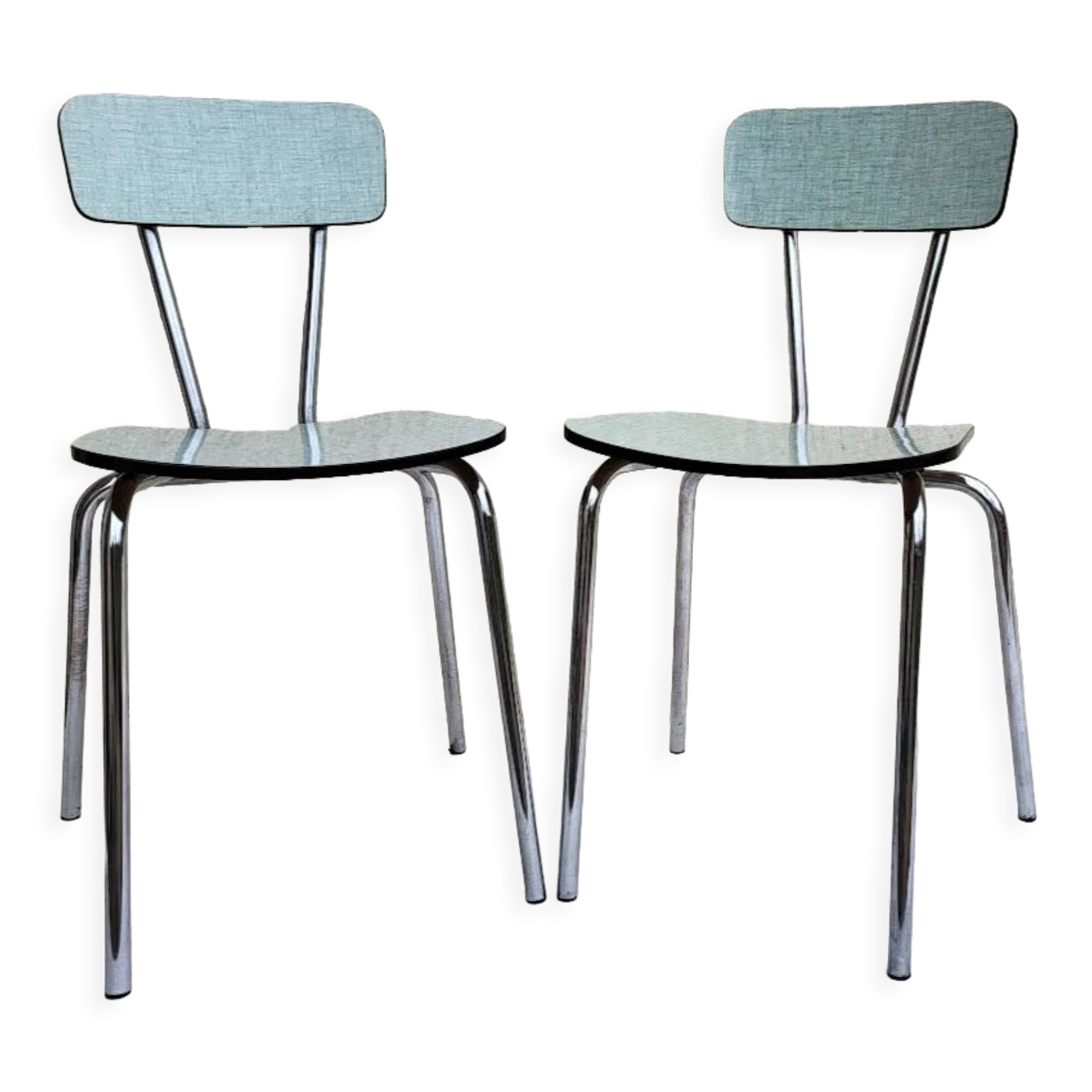 Set of 2 formica chairs