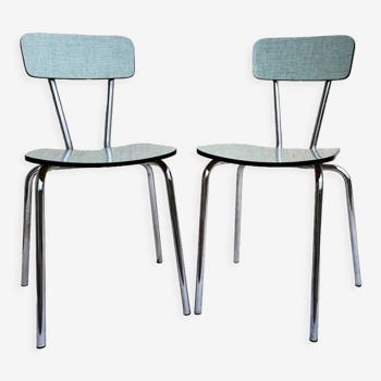Set of 2 formica chairs