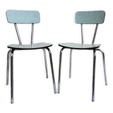 Set of 2 formica chairs
