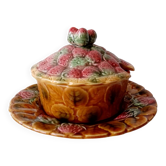Ancien confiturier barbotine
