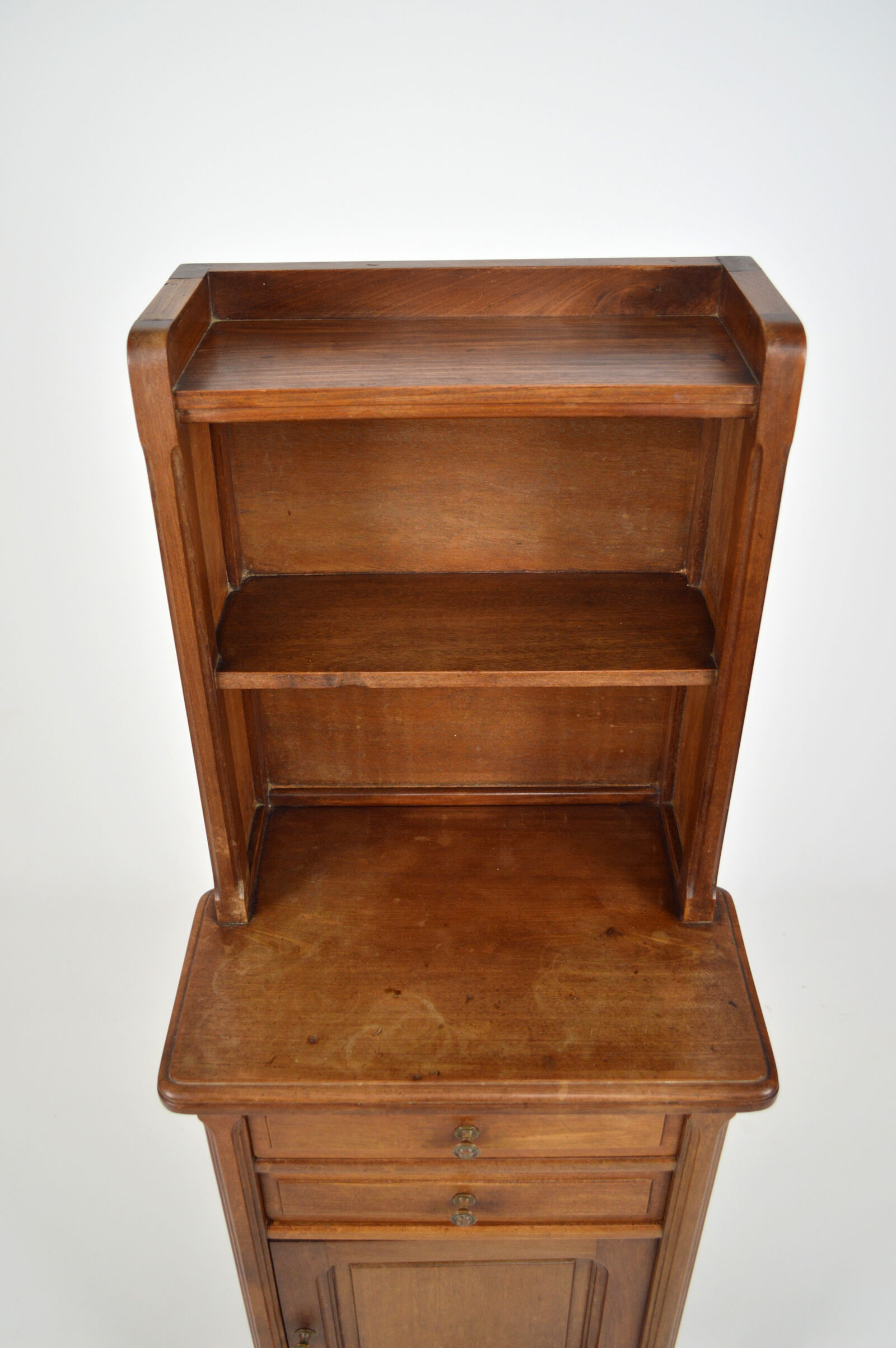 Art nouveau bedside by Mathieu Gallerey in mahogany, circa 1920