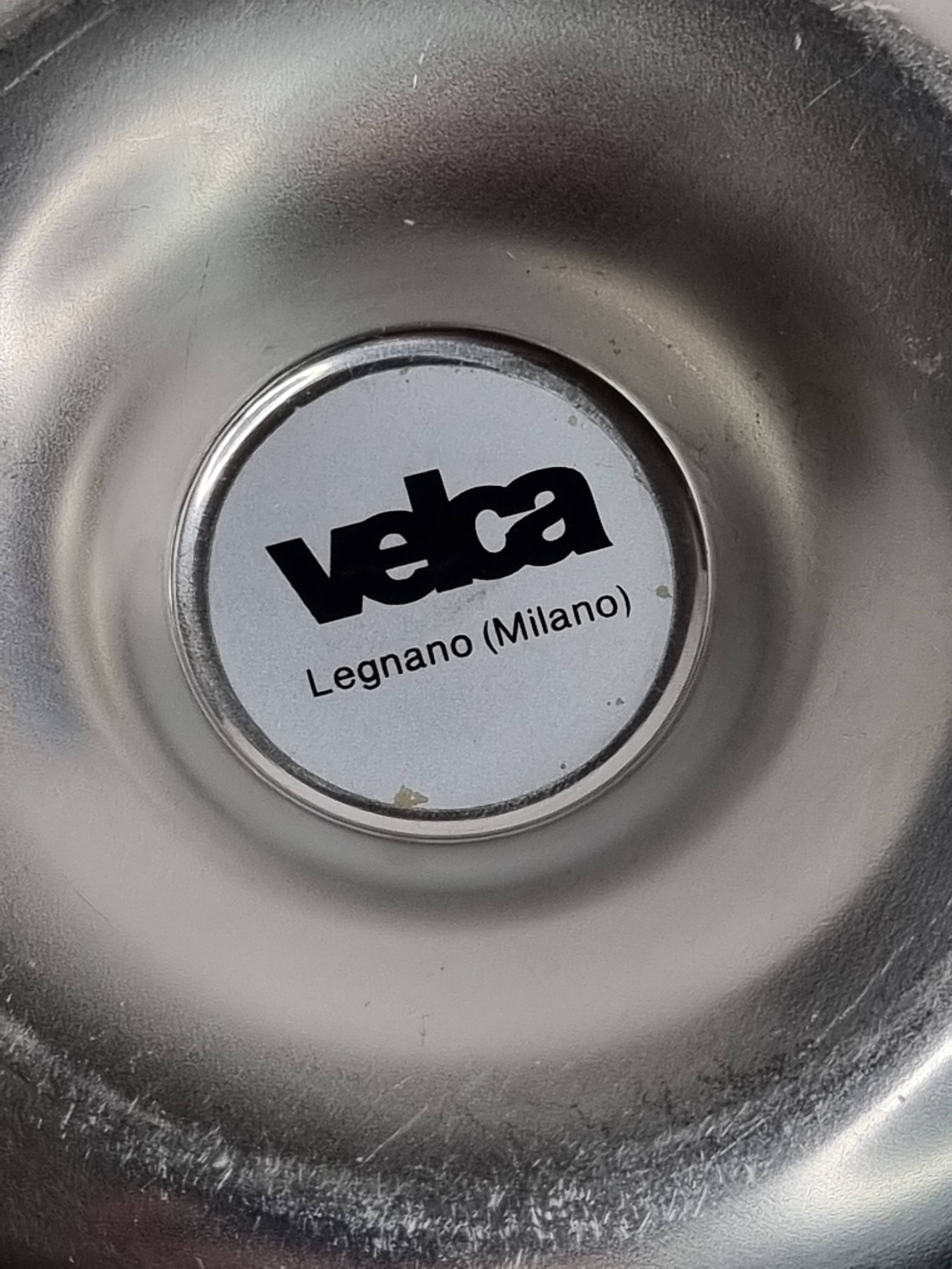 Pocket tray Italian design from the 80s, Velca Legnano Milano, 24 cm