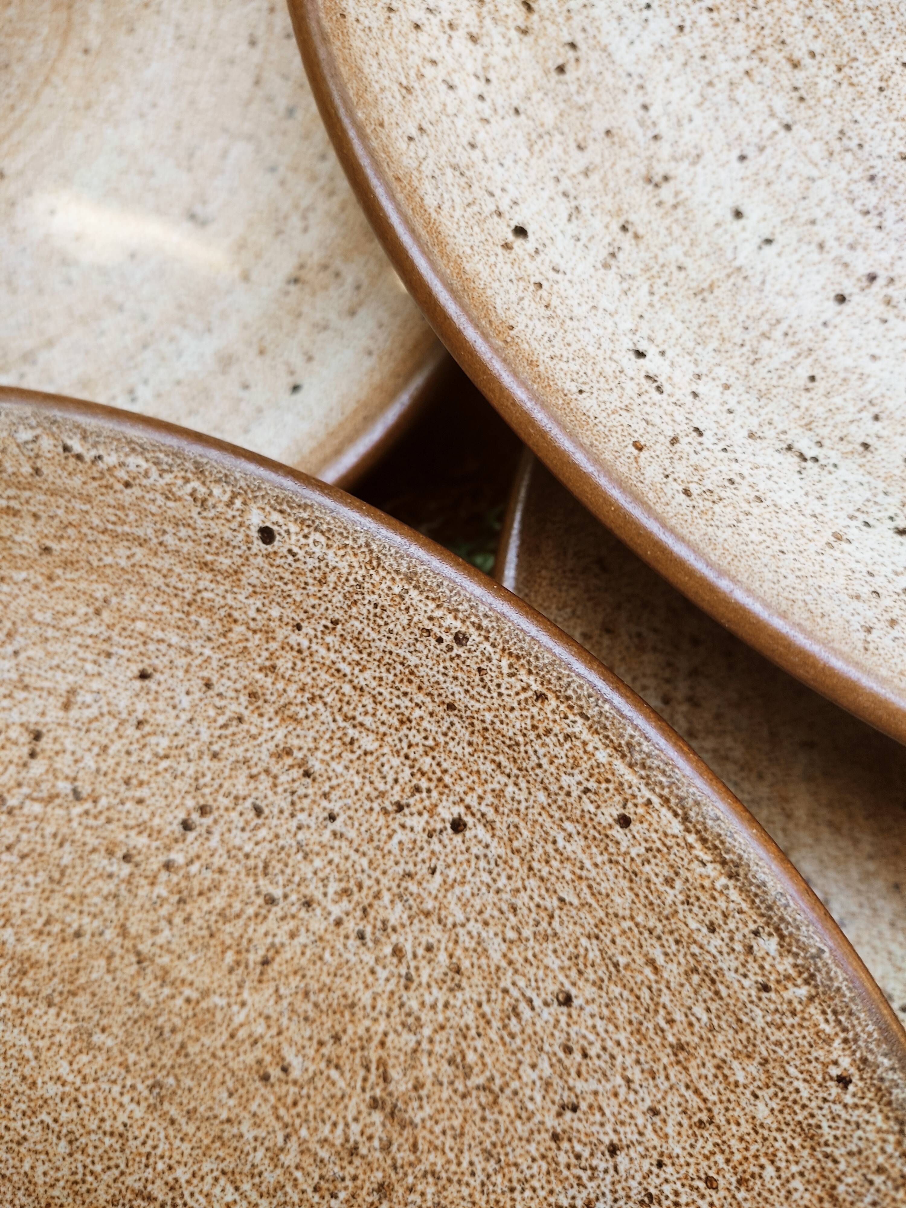 7 ceramic plates by Niderviller model Toledo
