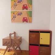 meuble de métier en bois, meuble à tiroirs