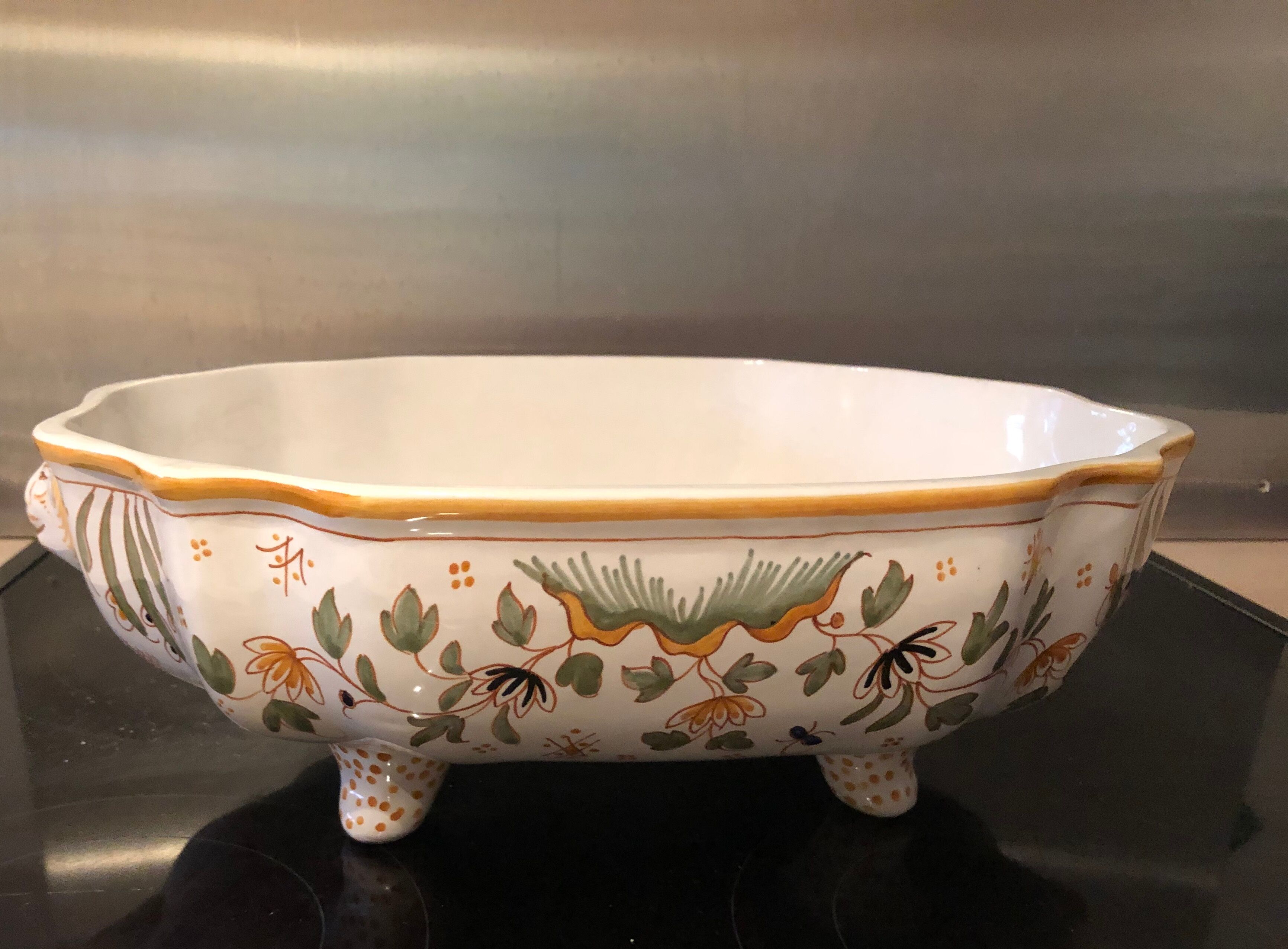 Earthenware tureen from Moustiers