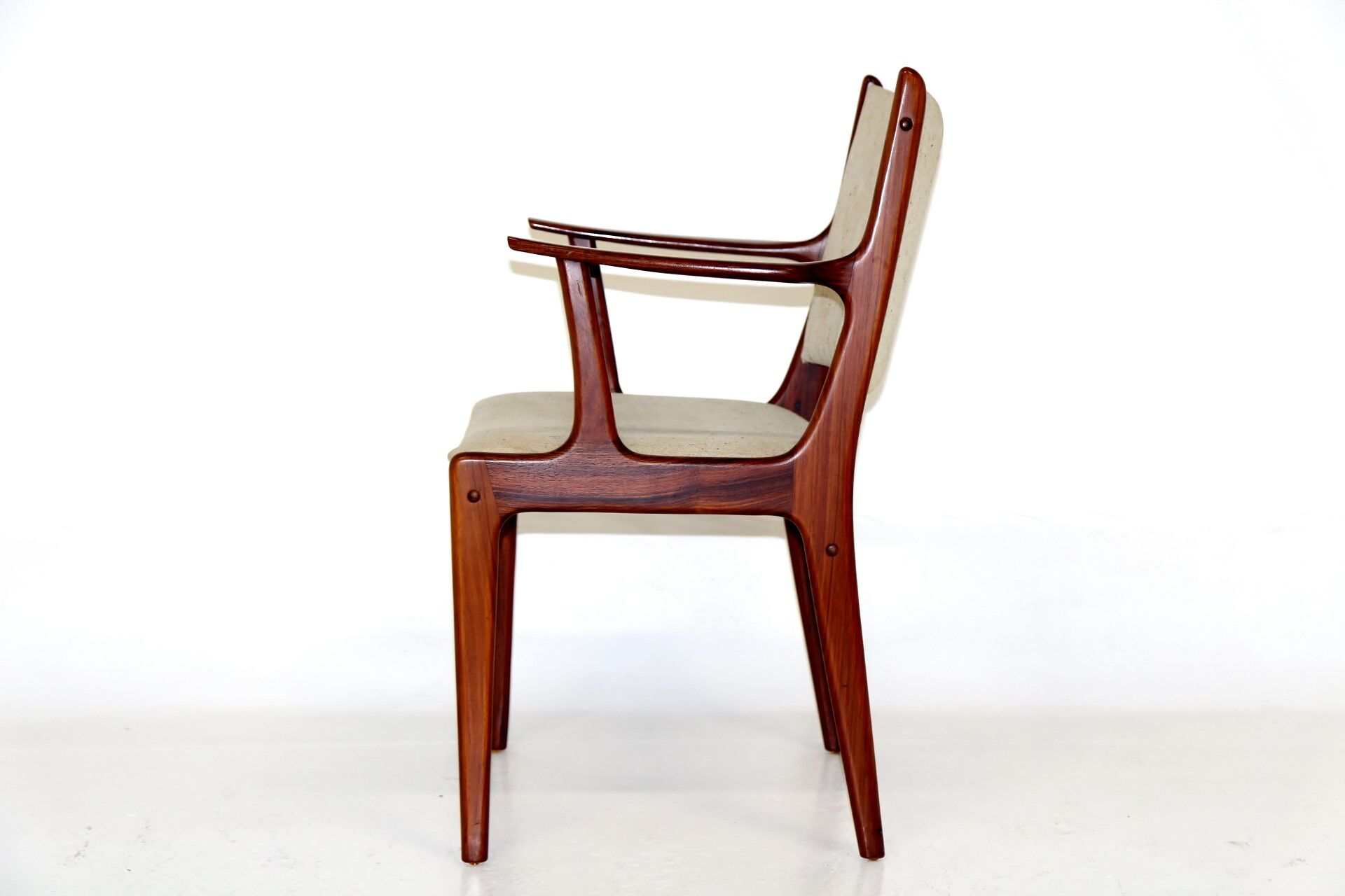 Rosewood armchair, Johannes Andersen, Uldum Møbelfabrik, Denmark, 1960