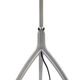 Mid century postmodern tripod floor lamp by Lucitalia, 80s