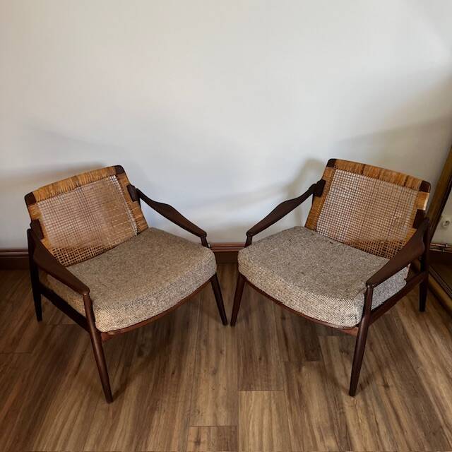 Pair of armchairs by Hartmut Lohmeyer, Wilkhahn, Germany 1960