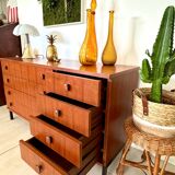 Scandinavian style vintage teak sideboard