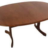 G-Plan oval adjustable table