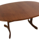 G-Plan oval adjustable table