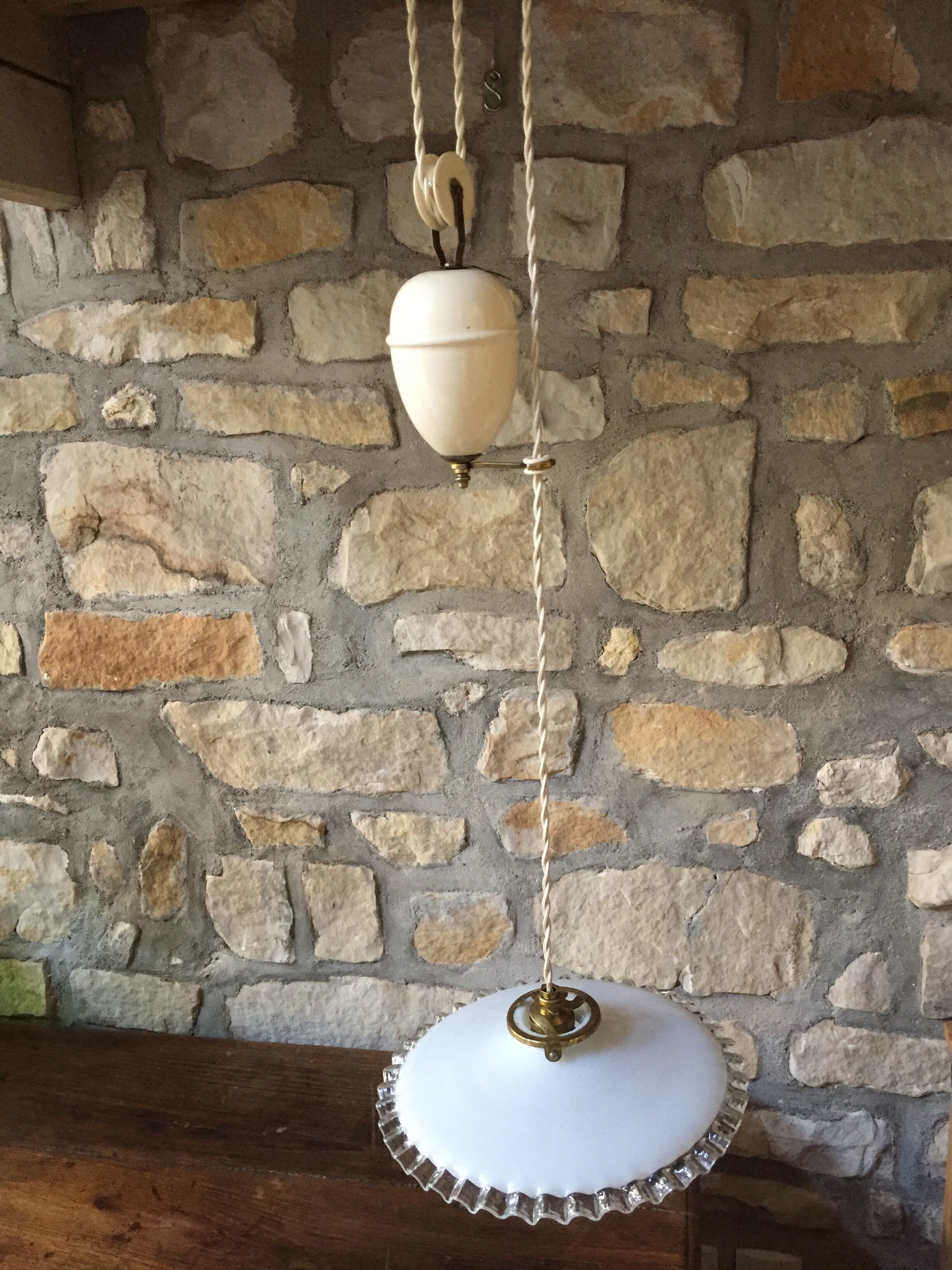 Old hanging lamp