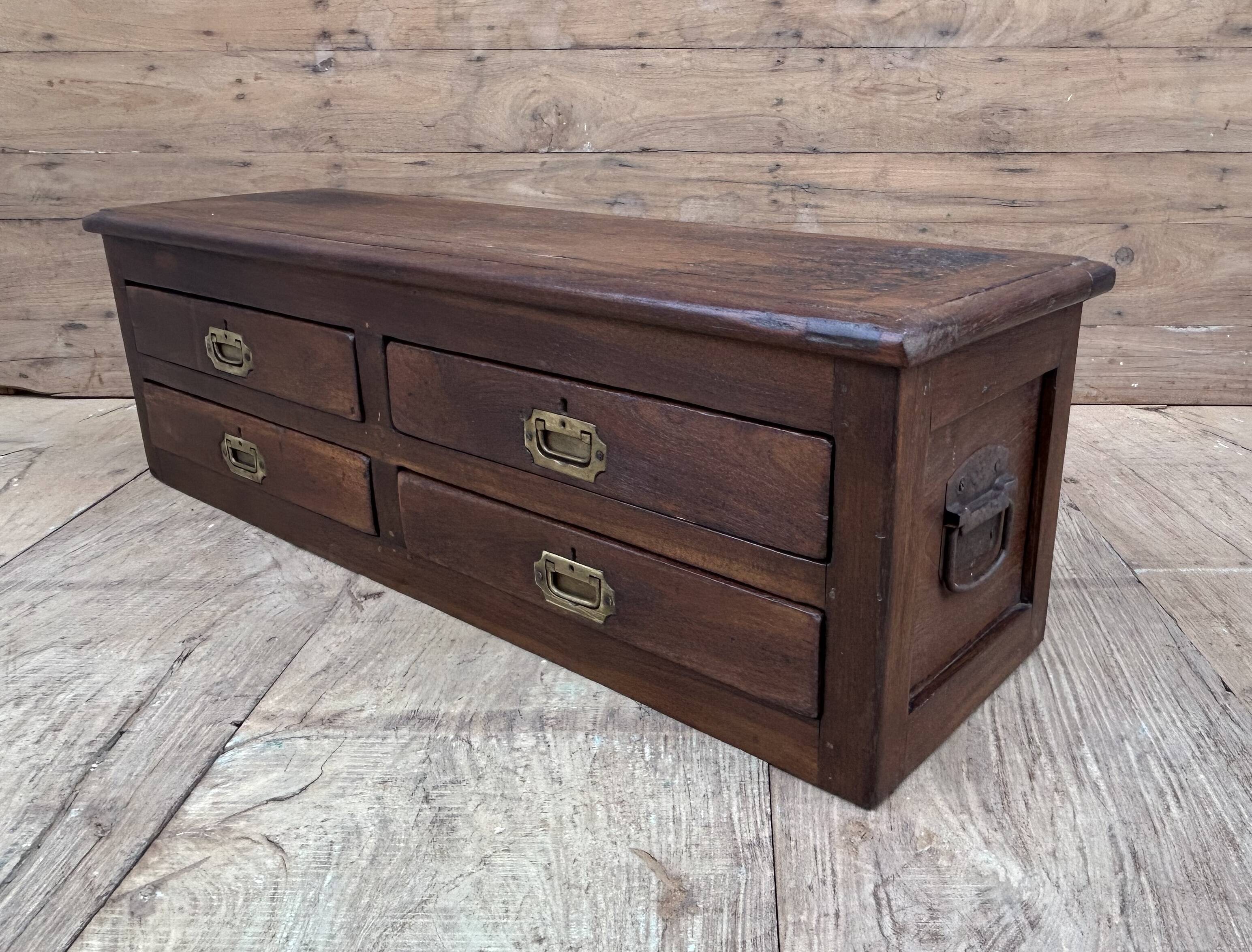 Burmese teak workshop furniture