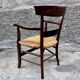 Rustic mulched armchair in oak 1940
