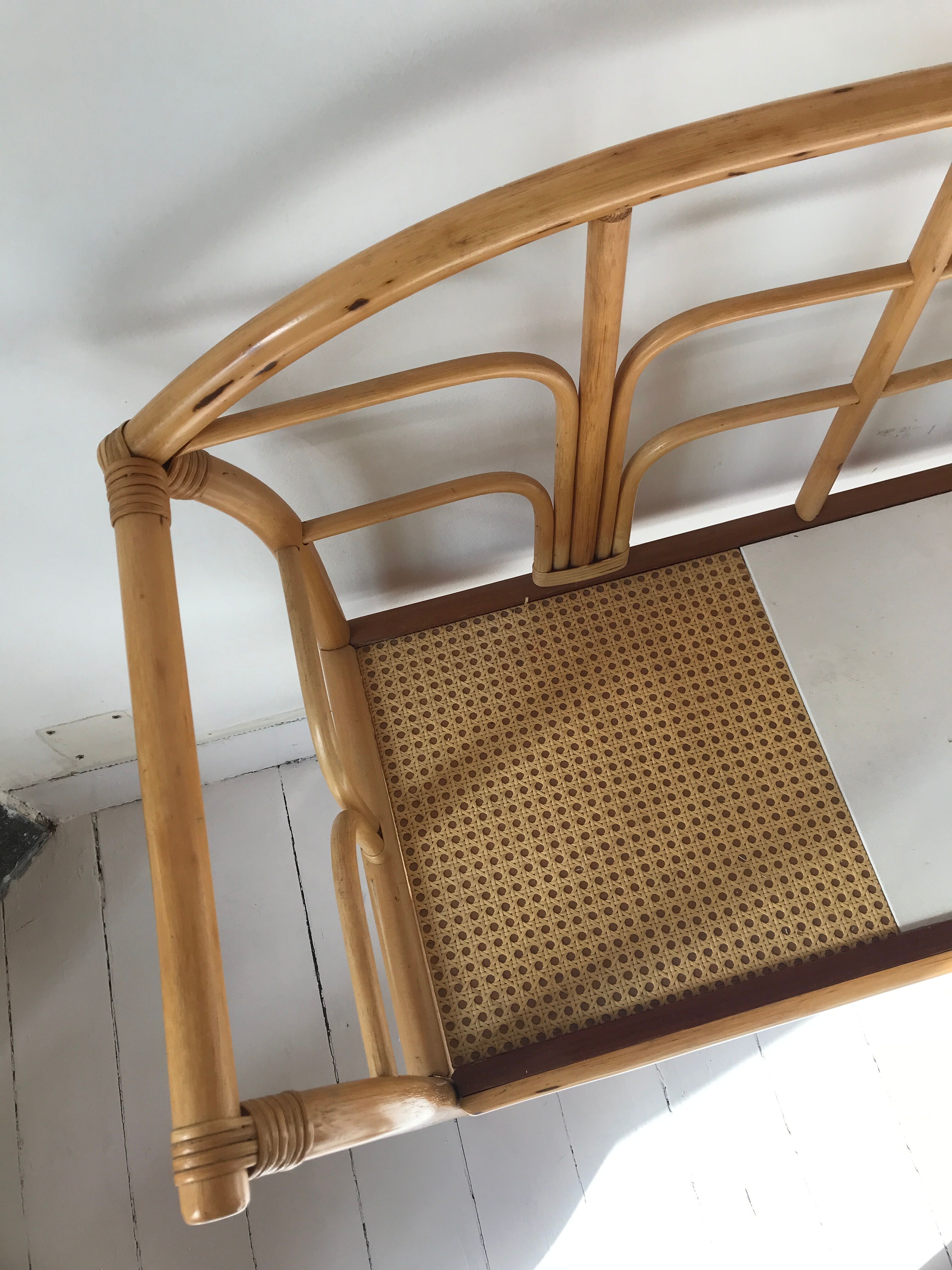 Rattan sofa