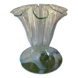 Vase en verre ancien original