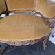 Paire de fauteuils marquise style Louis XV