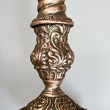 Late 19th century copper candlestick from the Napoleon III era