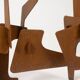 MPCEM. Abstract sculpture in corten steel. Unique piece, 2014.