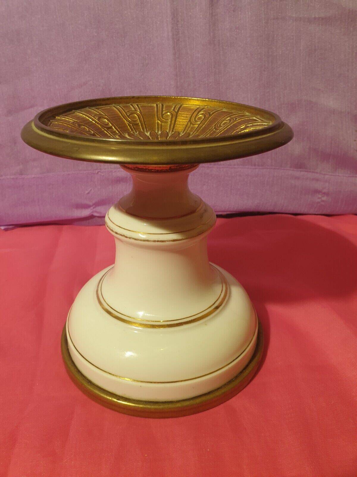 Old Paris porcelain fireplace surround