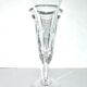 Saint-louis series of 6 crystal champagne flutes cut cerdagne