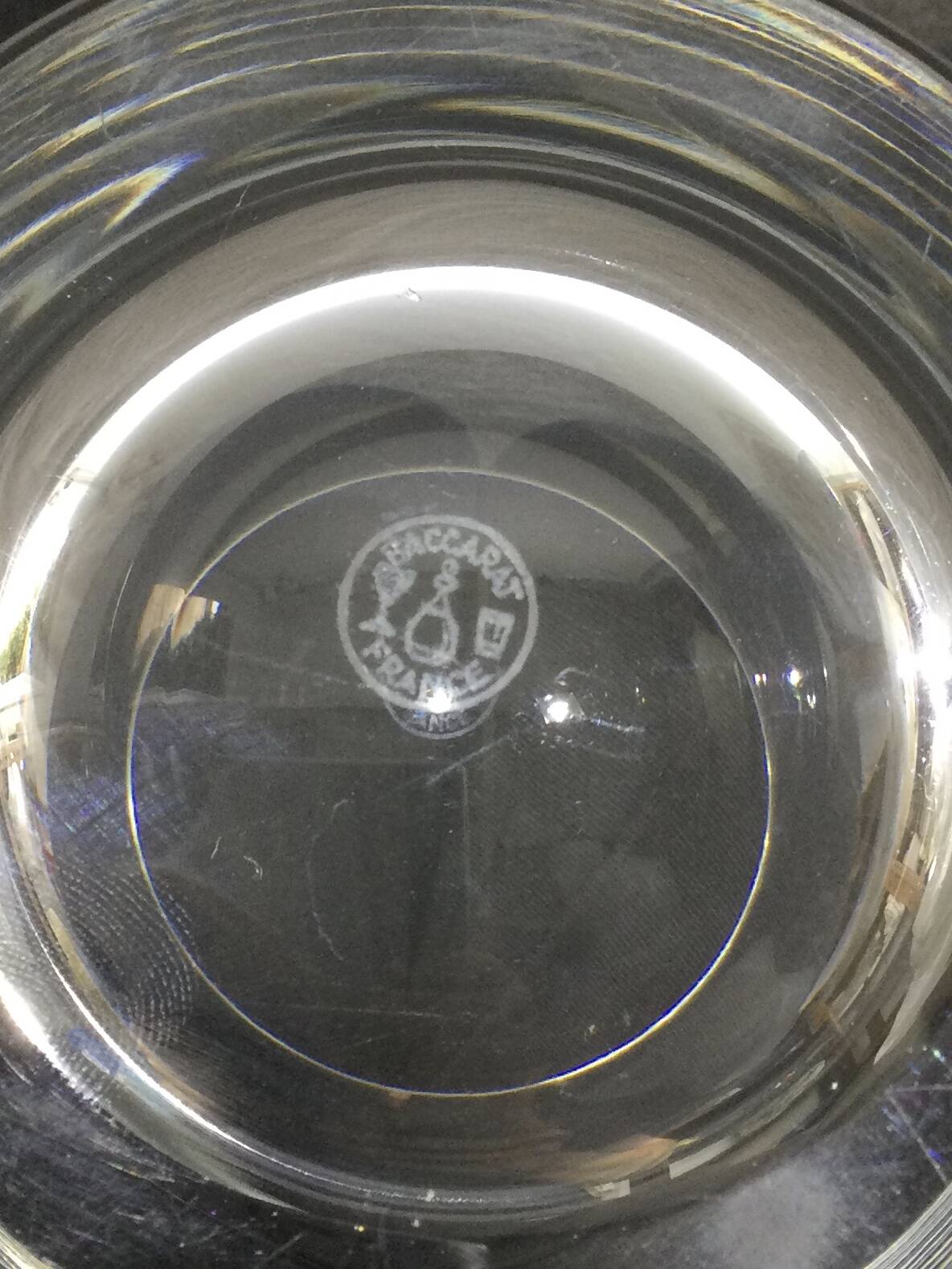 Baccarat – Large Crystal Glass