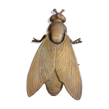 Cendrier laiton mouche