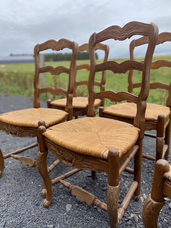 6 chaises provençales