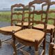 6 Provencal chairs