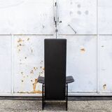 Rennie Chairs in Leather by Kazuhide Takahama for Gavina, 1968, Set of 6