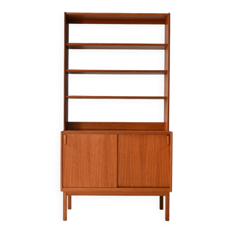 Bibliothèque scandinave en teck des années 1960 par B. Fridhagen pour Bodafors