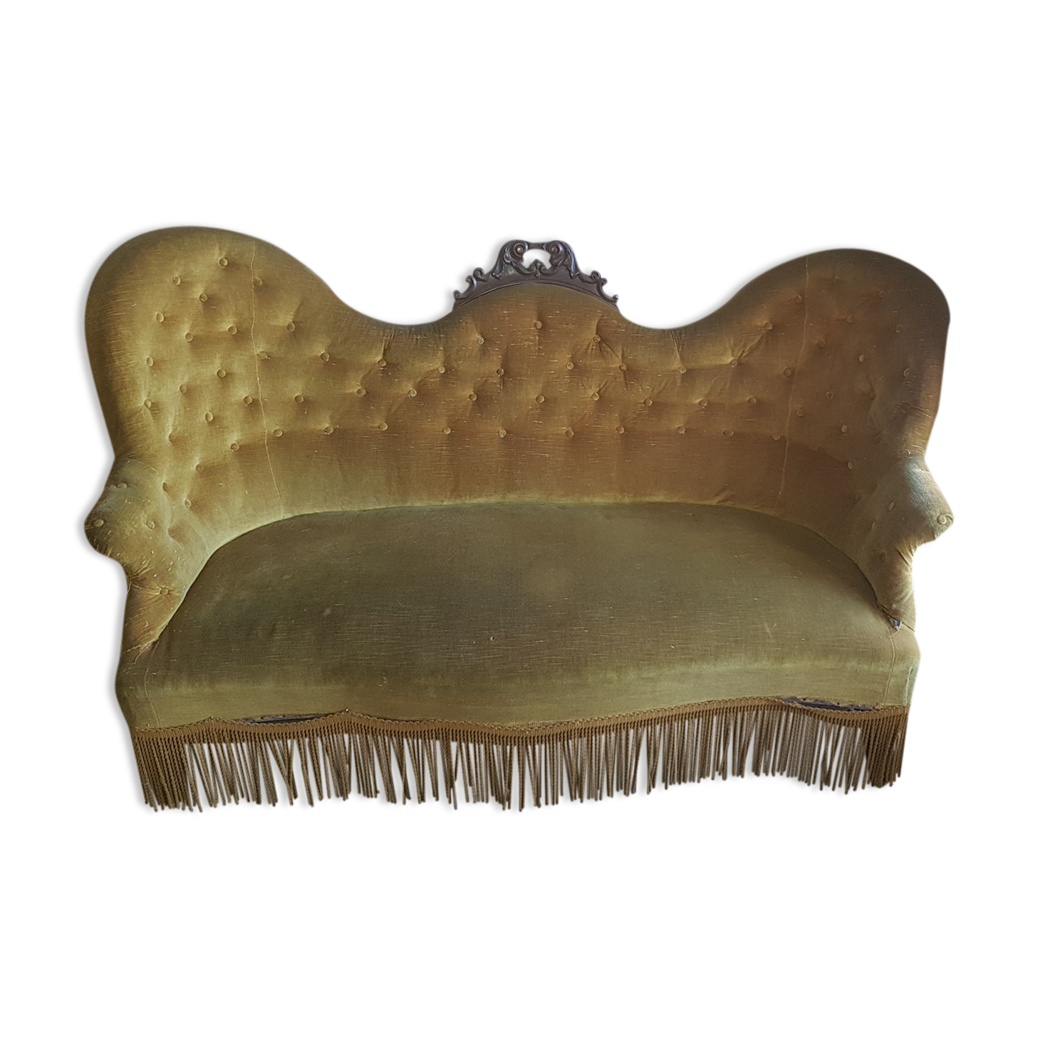 Sofa 3 places time Louis Philippe