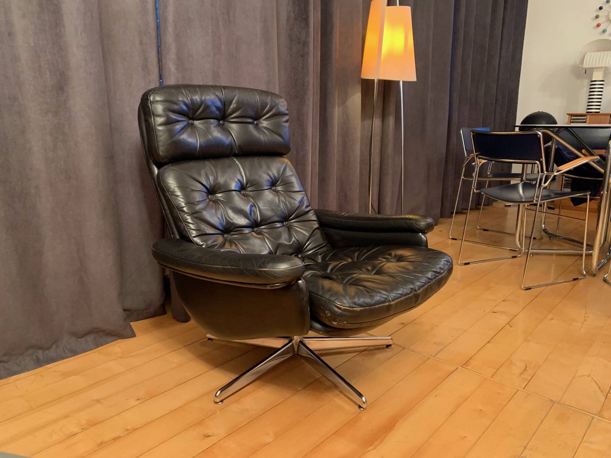 Swivel armchair, Denmark, 1960s