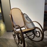 Fauteuil à bascule, original Thonet 1920