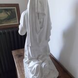 Religious statue of Saint Bernadette