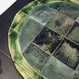 Mid-Century Studio Ceramic Tile Coffee Table, Belgium, 1960s