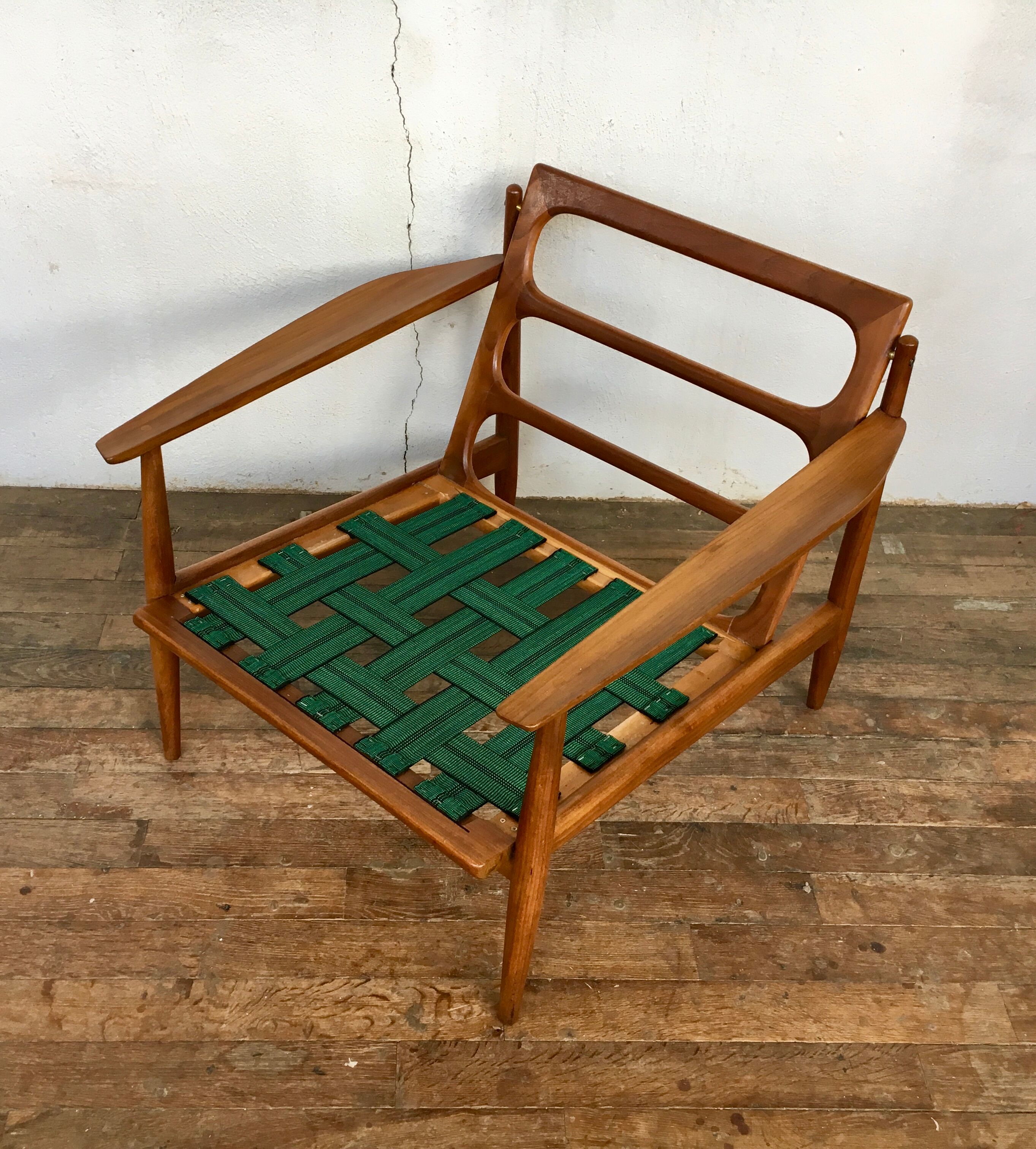 Pair of Chair vintage Scandinavian teak