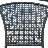12 fauteuils en fer forgé des années 60