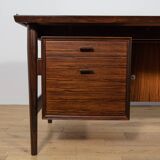 Mid-Century Rosewood Freestanding Desk Model 207 by Arne Vodder for Sibast,