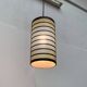 Mid-century minimalist perforated pendant, 1960s