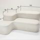 Modular Landscape Puzzle Sofa, 1970s, Set of 8
