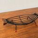 Mid-Century String Fruit Bowl with Teak Handle, 1960s
